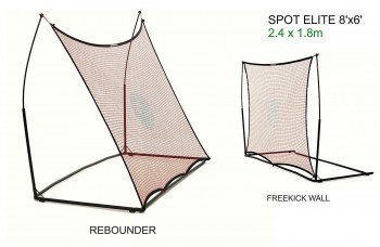 Тренировочная сетка-стенка QUICKPLAY SPOT (2 в 1) Elite REBOUNDER 8x6