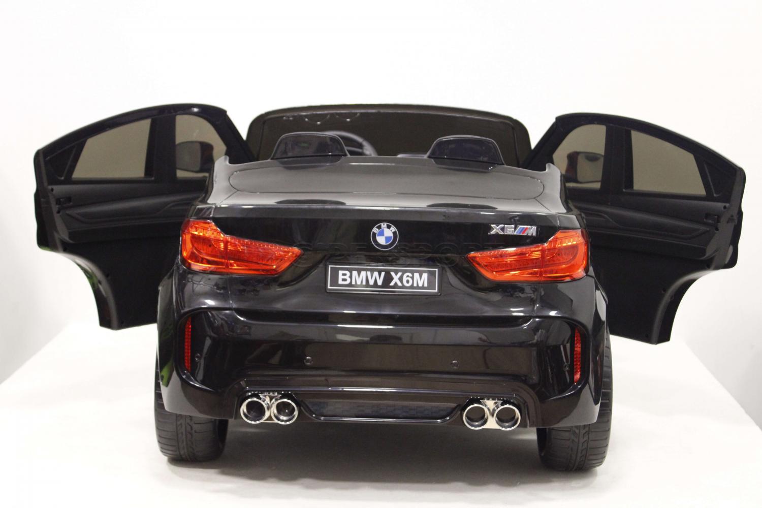 Детский электромобиль BMW x6m двухместный