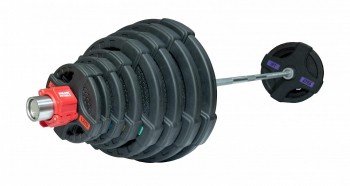 Штанга олимпийская OriginalFitTools 180 кг (диски с двумя хватами)