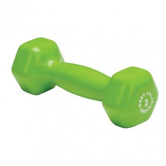Гантель Body Solid в виниловой оболочке 1,4 кг (3lb)