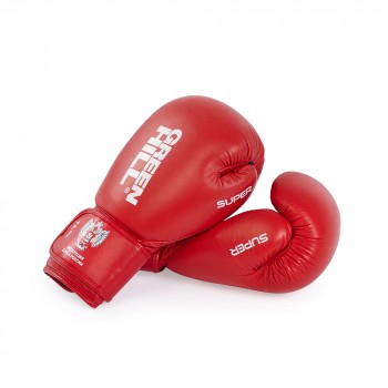 Перчатки боксерские GreenHill SUPER 10OZ BGS-2271LR красные