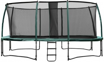 Батут KOGEE TRAMPS TOP Tramps 10'x14'(4.3x3.0м) прямоугольный с защитной сетью