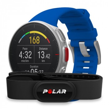 Мультиспортивные GPS-часы POLAR Vantage V с датчиком H10 синий