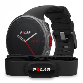 Мультиспортивные GPS-часы POLAR Vantage V с датчиком H10, цвет: черный