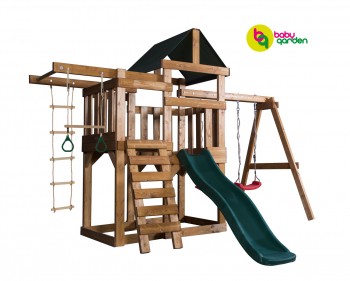 Детская игровая площадка Babygarden Play 5 зеленый