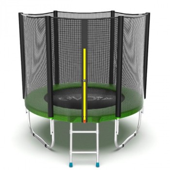 Батут SportElite 3,05м MZ-10FT-M с защитной сеткой внутрь и лестницей