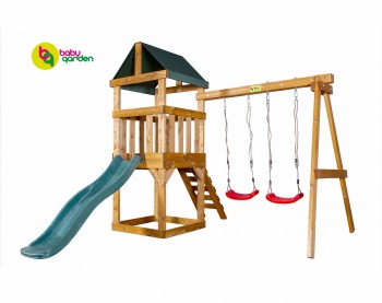 Детская игровая площадка Babygarden Play 1 зеленый