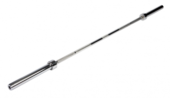 Гриф олимпийский прямой Original FitTools 86 до 226 кг хромированный
