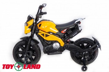 Электромотоцикл ToyLand Moto Sport DLS01 оранжевый