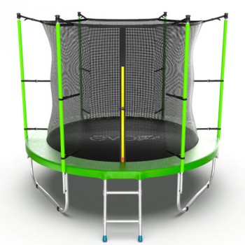 Батут с внутренней сеткой и лестницей EVO JUMP Internal 10ft (Green)