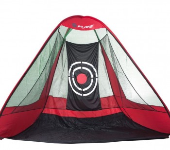 Тренировочная сетка с мишенью PURE2IMPROVE POP UP GOLF PRACTICE NET