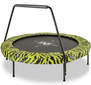 Батут Exit Toys Тигги 140 см с ручкой лайм