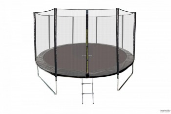Батут GetActive Jump 12FT Outside черный с чехлом
