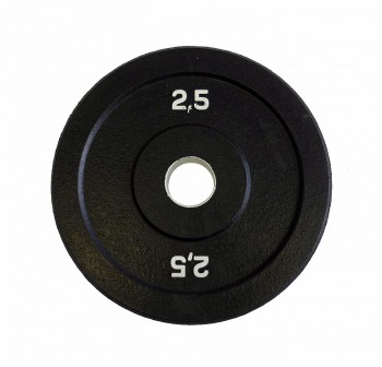 Диск бамперный OriginalFitTools 2,5 кг (черный)