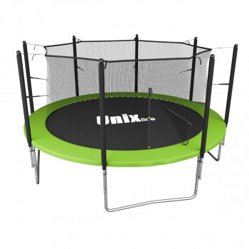 Батут UNIX line Simple 10 ft Green (inside) с лестницей
