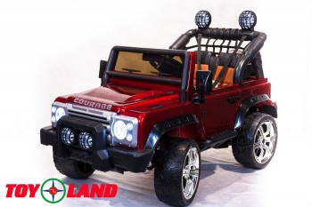 Электромобиль ToyLand LAND ROVER DK-F006 красный