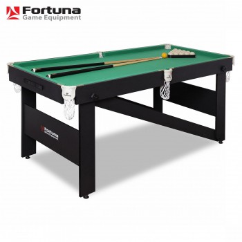 БИЛЬЯРДНЫЙ СТОЛ FORTUNA HOBBY BF-530R РУССКАЯ ПИРАМИДА 5ФТ С КОМПЛЕКТОМ АКСЕССУАРОВ
