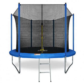 Батут ARLAND 10FT с внутренней страховочной сеткой и лестницей (Blue)