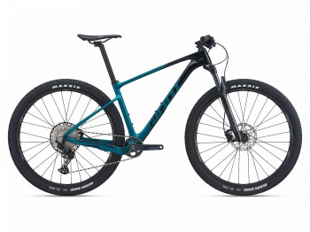 Велосипед Giant XTC Advanced 29 2 бирюзово-карбоновый (рама: L, M)
