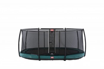 Батут Berg InGround Grand Champion Green + Safety Net Deluxe