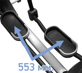 Длина шага 553 мм. Длина шага 553 мм.