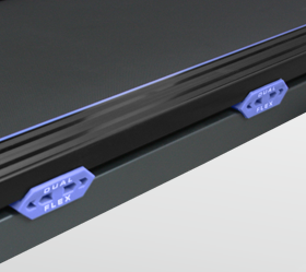Двойная дека и 4 динамические подушки dualFLEX™ Двойная дека и 4 динамические подушки dualFLEX™
