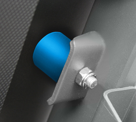 Эластомеры Variable Cushion System™ являются характерным элементом дорожек клубного уровня Эластомеры Variable Cushion System™ являются характерным элементом дорожек клубного уровня