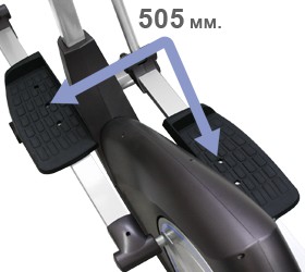 Длина шага 505 мм. Длина шага 505 мм.