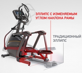 Запатентованный дизайн подвесных педалей Suspension Elliptical™ Technology минимизирует любые шумы и трение деталей, обеспечивая сверхпродолжительный срок службы при максимально эффективных кардио тренировках Запатентованный дизайн подвесных педалей Suspension Elliptical™ Technology минимизирует любые шумы и трение деталей, обеспечивая сверхпродолжительный срок службы при максимально эффективных кардио тренировках