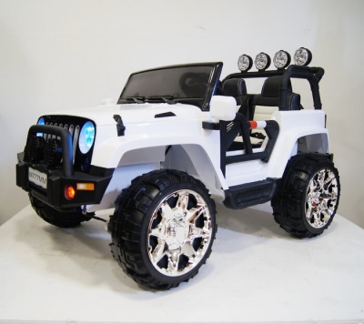 Электромобиль RiverToys JEEP M777MM 4*4 White