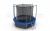 Батут с внутренней сеткой EVO JUMP Internal 8ft (Sky) + нижняя сеть