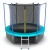 Батут с внутренней сеткой EVO JUMP Internal 8ft (Wave) + нижняя сеть Батут с внутренней сеткой EVO JUMP Internal 8ft (Wave) + нижняя сеть