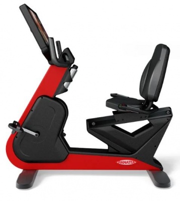 Горизонтальный велотренажёр Panatta Rossopuro Touch 1RPT002 | sportres.ru