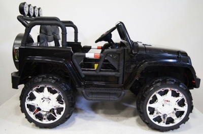 Электромобиль RiverToys JEEP M777MM 4*4 Black