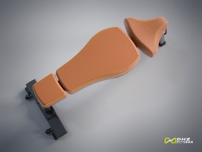 Скамья прямая горизонтальная DHZ E-1036В | sportres.ru