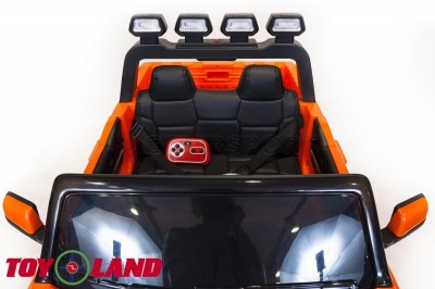 Детский электромобиль ToyLand TOYOTA TUNDRA оранжевый