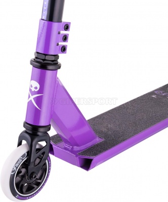 Самокат трюковый Ridex Collision purple 100 мм