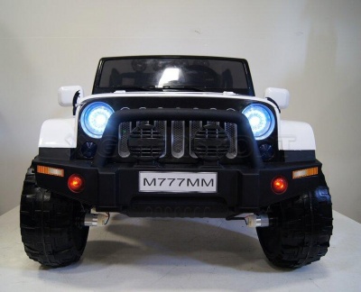 Электромобиль RiverToys JEEP M777MM 4*4 White