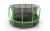 Батут Optifit Like Green 12ft с желтой крышей
