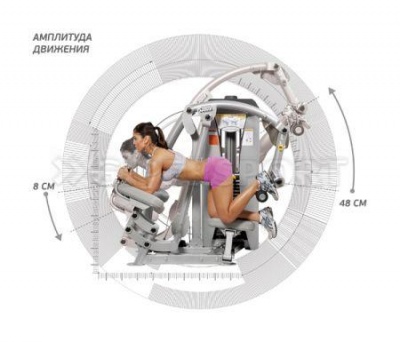 Ягодичные мышцы HOIST ROC-IT RS-1412
