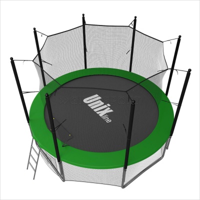 Батут Unix 8 ft inside (green)