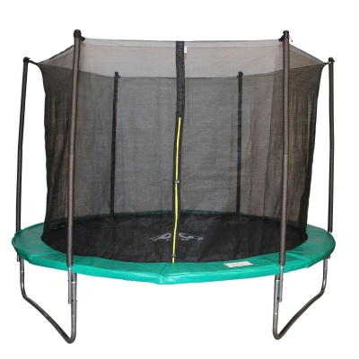 Батут DFC JUMP 10 ft складной, с сеткой green