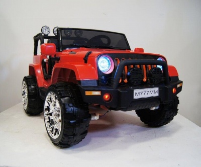 Электромобиль RiverToys JEEP M777MM 4*4 Red
