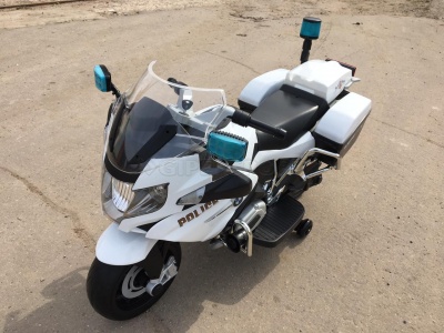 Электромотоцикл Moto Police BMW R 1200 RT-P белый