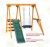 Качели Babygarden с горкой 1.8м