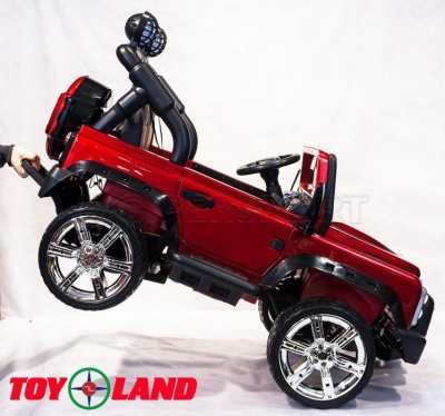 Электромобиль ToyLand LAND ROVER DK-F006 красный