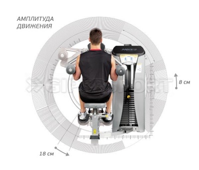 Дельтовидные сидя HOIST ROC-IT RS-1502