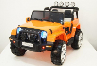 Электромобиль RiverToys JEEP M777MM 4*4 Orange