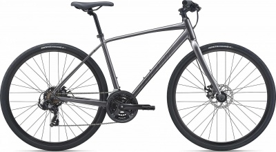Велосипед Giant Escape 3 Disc металлический черный (рамы: L, M)