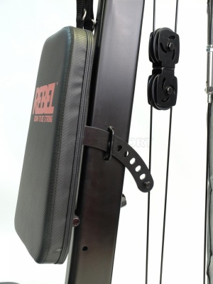 Тяга сверху. Вертикальный блок DHZ Pulldown Стек 109 кг E-4035A